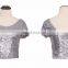 Top grade sequined blouse,bling sequined top blouse