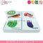 Lovely Cardboard Kids Cartoon Gift Box With Flashcard