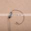 Factory Made Special Shaped Black Plastic Seal Tag for Clothing