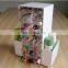 Large factory custom acrylic rotating nail polish display rack