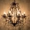 USA style LED crystal Pendant Light & iron pendant lamp used for home