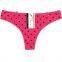 Yun Meng Ni Sexy Underwear Five-star Printing Thong Bikini Women's Panties Stock Wholesale T-back