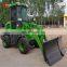 High quality ZL10F small front end loader and backhoe