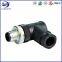 18AWG 60V 5Pin 6-8 M12 Field Installable 90° Screw-In Screw Type for Communication equipment harness