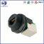 Receptacle Front Fastened 180° Screw Type Jack IP67 8Pin wire harness for Industrial Data Network Systems