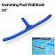 Swimming pool equipment pool wall brush