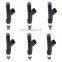 6 x 0280158119 Fuel injector Fit For Jeep Dodge Chrysler 3.3L 3.8L