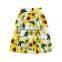 Baby Floral flower printing Bust skirt Girls Summer Spring Dresses