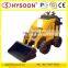 earth drilling earth auger ploughing hand control mini skid steer loader