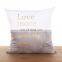 2018 New Design Geometric Figure Gold Stamping Marble Printed Cushion Cover For Spring