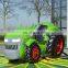 Outdoor Inflatable Ride On Tractor Pull Riding Games Sports For Adults