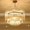 Modern fashion simple luxury K9 clear Crystal Ceiling Lighting Chandelier