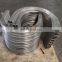 Toshine 6063 t5 Aluminium Flat Pipe Square / OEM Aluminum Pipe Bending Profile / Bend Angle Aluminum Profile