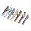 Landisun New Mens Silver Metal Simple Necktie Tie Clip Bar Clasp Practical Plain