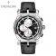Stainless Steel Multi-function Watches Man Quartz Chronograph Watch