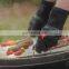 BBQ Kitchen Heat Resistant Grill Silicone Lined Aramid Fiber Mitt Gloves