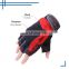 HANDLANDY Flexible Pigskin Leather Palm Half Finger Mechanic  Breathable Work Safety Gloves For Men Women