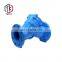 Factory Direct Sale ANSI Nodular Cast Iron Flanged Y Strainer For Water Control