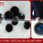 2015 new black nickel and enamel fashionable ABS button