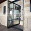 factory cost house luxury heavy duty galvanized wrought iron center hung insulated frosted glass villa exterior pivot door