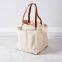 Trendy Recycled Shopping Fashion Woman Hand Reusable Food Storage Custom Leather Grocery Bags