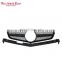 W207 auto parts Front grill for Mercedes benz  E class W207 two horizontal bars style black 2010 2011 2012 2013