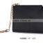 good quality genuine cow leather card holder change wallet coin purse with gold metal zip