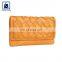 New Arrival Premium Quality Swiss Cotton Lining Flap Closure Type Fashion Style Genuine Leather Women Wallet at Bulk Price