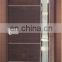 Modern Interior Room Door MDF Wooden Door with Insert Glass