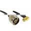 cctv cable N male to right angle male SMA for RG174 RG58
