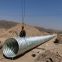 Steel drainage pipe assembled galvanized armco culvert pipe