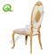 Wholesales Party Reception Stainless Steel Chairs Banquet Metal Frame Wedding Dining Decor Chairs