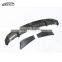 C117 CLA RZ Style Carbon Fiber Rear Diffuser Rear Bumper Lip Rear Splitter For Mercedes Benz C117 CLA