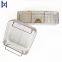 High Quality Wholesales Stainless Steel Woven Mesh Basket With Handle For Goods Storage