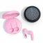 Wireless Earbuds Diamond Inlay 5.3 Bluetooth Headphones in-Ear Earbuds with Wireless Charging Case