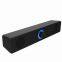 Wholesale Professional LED Audio System Sound Bar for Notebook Computer PC Blaster Subwoofer USB Knob Wired Speaker