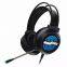 Neues H130-Headset, Gaming-Headset mit Leuchten, universeller UHF-kabelgebundener Mikrofon-Computer-Headset