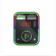 Newest Fast car charger RGB breathing light Type C Multi ports BT car charger USB output 5V 3.1A fast car charger
