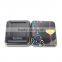 small metal hinged lid tin box