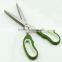 FDA approved stainless steel multifunctional magnetic kitchen multi-purpose shears scissors 5 layers herb scissors