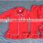 christmas pajamas baby frock designs Red Green Girl long-sleeved pants suit kids pajamas
