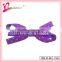 Cotton dot ribbon bow hair accessories wholesale cheap hair barrettes for girls