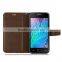 luxury stand holder 6 inch matte back cover pu leather case for opp neo 5/J5