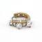 Earring, Fashion Jewelry Square Zircon Crystal Pave Setting Brass Earring, Earring Jewelry Wholesale T710