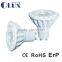 Dimmable COB GU10 led spotlight Thermal plastic body lamp 5W 400LM AC220-240V Dimmable GU10 led light