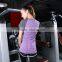 Dry Fit Workout fitness Clothing Yoga Sports T Shirts Women Gym Shirts                        
                                                Quality Choice