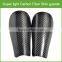 100% aerospace grade carbon fiber custom soccer shin guard / custom soccer shin guard with Foam Backing