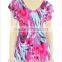 2016 Guangzhou fat women new designs fat women chiffon blouse