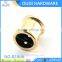 Hot sale Eco friendly Shiny light gold Zinc alloy bag accessories Core End tail clip