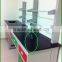 laboratory side bench with sink for school using